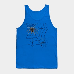 Spider web Tank Top